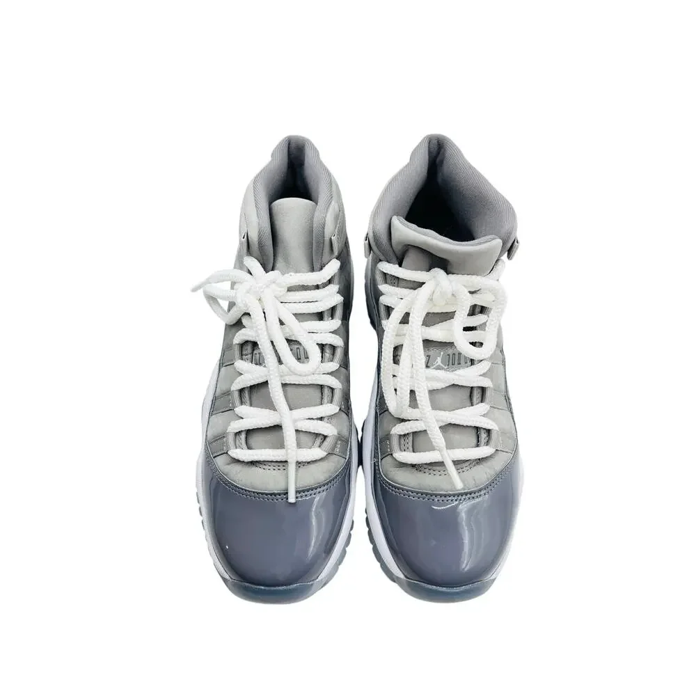 Nike Air Jordan 11 Retro 2021 athletic sneakers shoes Cool Grey sz 6Y women 7.5